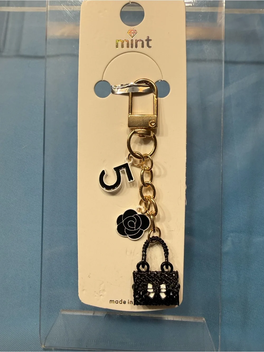Mint chic keychain